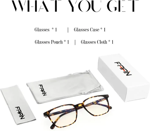 Miniatura 7 de FAA'N Gafas de luz azul para mujeres y hombres, falsos transparentes, para computadora, juegos, moda, cuadrados, aviador, sin receta