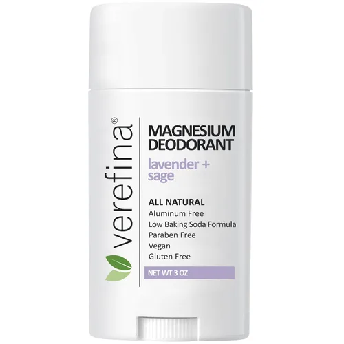 Miniatura 6 de Verefina Desodorante sin aluminio para hombres y mujeres, totalmente natural, hipoalergénico, sin parabenos, no tóxico, libre de crueldad, vegano