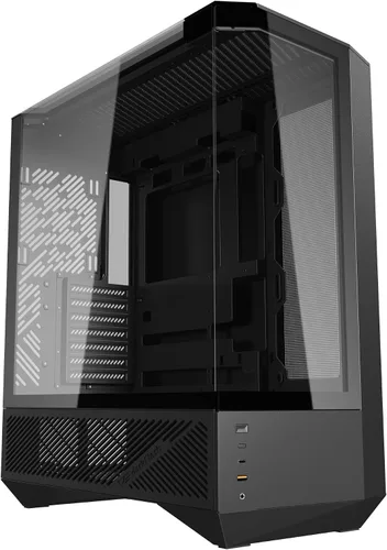 Miniatura 10 de darkFlash DY460 ATX Caja de PC Gaming Full-Tower, alto flujo de aire, 4×ventiladores ARGB PWM incluidos, vidrio templado de vista completa de 330°