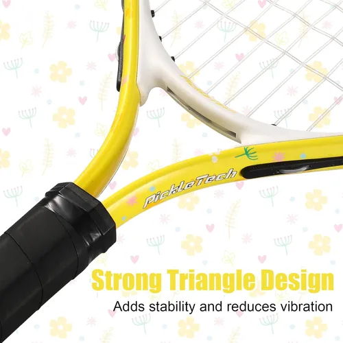 Miniatura 5 de PICKLETECH Kids Tennis Racket for Junior Toddlers Starter Kit 17-25" Tennis Racquet for Girls and Boys with Carry Bag, Lightweight for Beginners