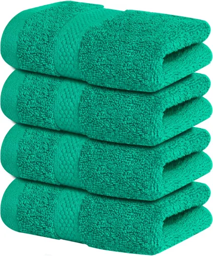 Miniatura 54 de Infinitee Xclusives Toallas de lujo para la ducha [13 x 13] – 100% algodón [paquete de 12], toallas faciales suaves y absorbentes para baño, Gris