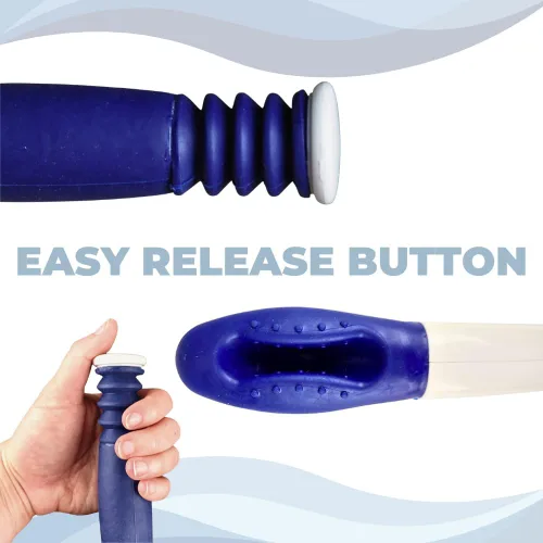 Miniatura 5 de Blue Jay An Elite Healthcare Brand La varita de limpieza es fácil de usar para personas mayores/discapacitadas. Ayuda de limpieza higiénica de largo