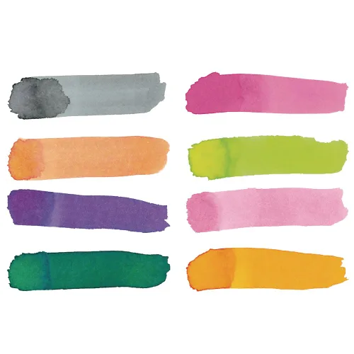 Miniatura 3 de Colorations PLWS - Pintura líquida para acuarela, 8 onzas líquidas, juego de 8, no tóxica, pintura, niños, manualidades, pasatiempos, diversión