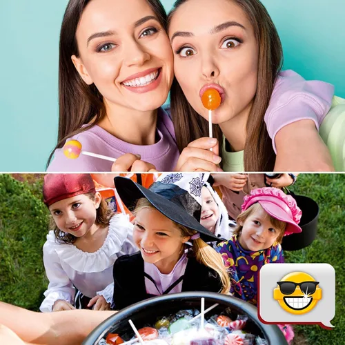 Miniatura 5 de Chupa Chups ' Melody Pops - Fresa 48 Pack/25.40 oz