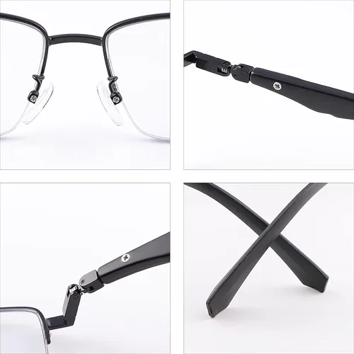 Miniatura 5 de YIMI Gafas de lectura de computadora multifoco progresivas fotocromáticas con bisagra de resorte Transición UV Gafas de sol antirreflejo
