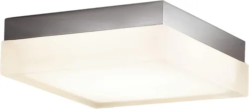 WAC Lighting dweLED, dados 6in LED cuadrado empotrado montaje empotrado 2700K en níquel cepillado