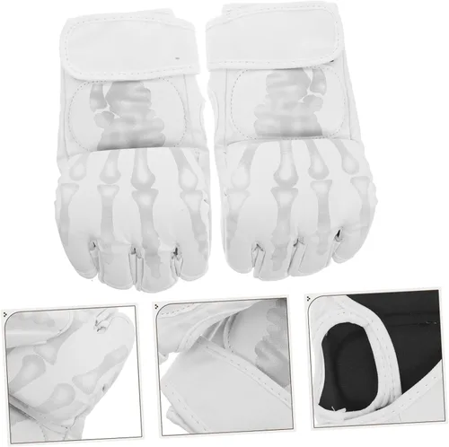 Miniatura 8 de Guantes de boxeo para hombres y mujeres, protección mejorada, guantes de medio dedo para jóvenes y adultos, equipo de entrenamiento acolchado