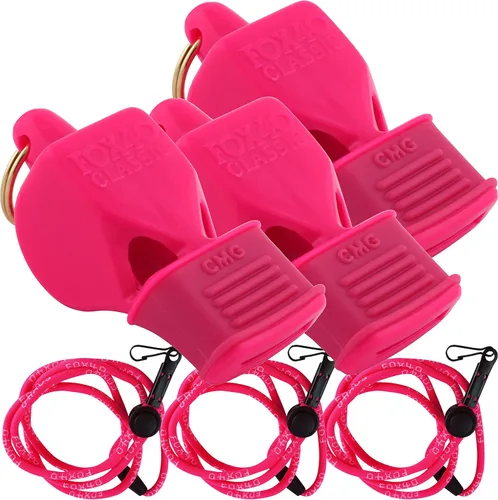 Miniatura 8 de Fox 40 Paquete de 3 cordones clásicos CMG con cordón separable Naranja