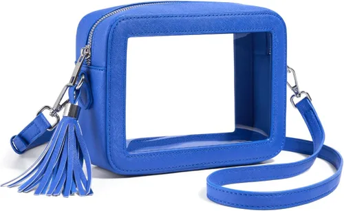 Miniatura 15 de Bolsa transparente para eventos en estadios, bolsa transparente aprobada para estadios, bolsa cruzada para conciertos, deportes, festivales