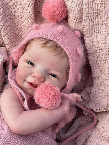 Miniatura 6 de cosheng Muñecas realistas de bebé Reborn de 20 pulgadas, juguete realista de silicona suave para recién nacidos a partir de 3 años