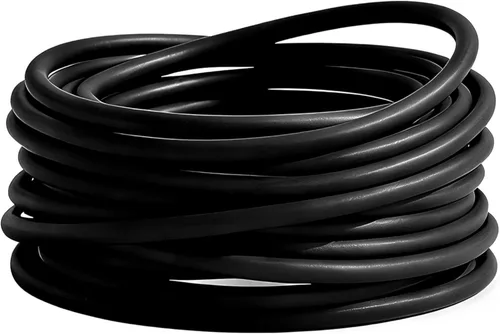 Tubo de goma de látex natural de 1/4 pulgadas de diámetro exterior (0.236 in) x 1/8 pulgadas de diámetro interior (0.118 in) tubo de catapulta tubo