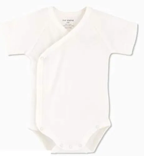 Miniatura 2 de Conjunto de canastilla para bebés y niñas de manga corta de algodón con cierre lateral para bebé
