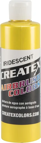 Miniatura 24 de Createx Pintura de colores para aerógrafo, 8 onzas, azul eléctrico iridiscente