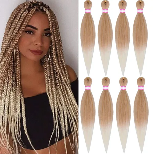 Miniatura 43 de Extensiones de cabello para trenzar preestiradas, color negro, 12 pulgadas, 8 paquetes de cabello natural para trenzar, fácil trenza, ajuste de agua
