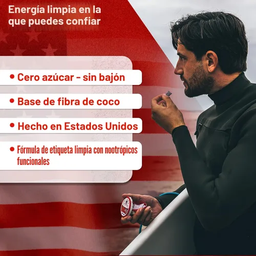 Miniatura 7 de Cannadips - Paquete variado de combustible cerebral - Bolsas de cafeína nootrópicas - 50 mg de melena de león, 100 mg de cafeína, 50 mg