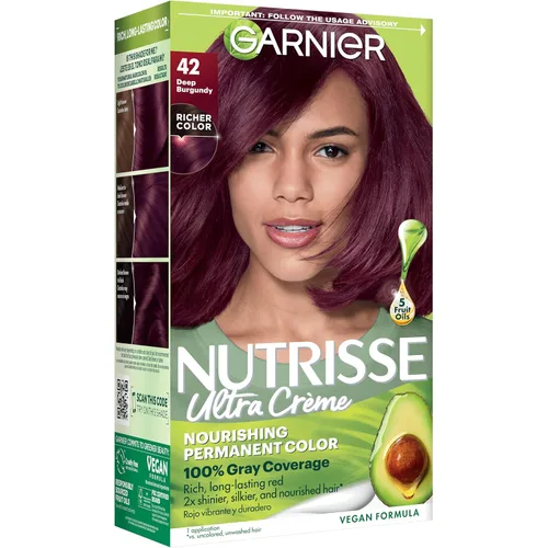 Miniatura 22 de Garnier Nutrisse - Tinte en crema nutritiva para el cabello, 30 marrón oscuro (Sweet Cola), tinte permanente para el cabello, 2