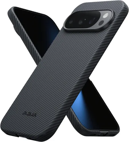 pitaka Funda para Pixel 10 Pro XL de 6.8 pulgadas, funda ultradelgada para Google Pixel 10 Pro XL con sensación táctil sin funda, tejido de fibra de