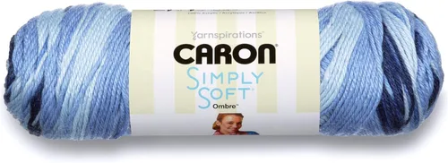 Miniatura 18 de Caron Simply Soft Party Lana de 3 Onzas, Rojo vivo brillante