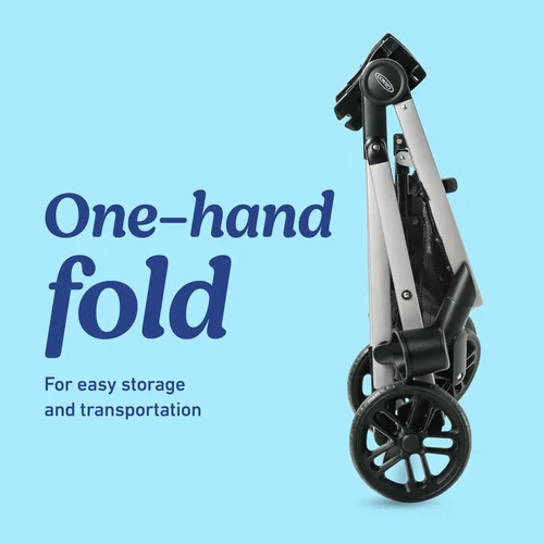 Miniatura 5 de Graco Modes Pramette 3 en 1 Sistema de Viaje, Combo de Silla de Coche y Carriola, Silla de Coche para Bebé Orientada hacia atrás, Moisés Infantil a