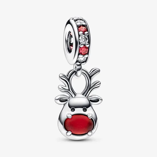 Miniatura 4 de Feitery Dijes de Navidad compatibles con pulseras y collares Pandora, joyería para mujer, abalorios de plata de ley 925