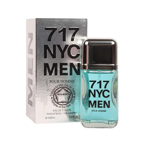 Miniatura 3 de NYC - Juego de 4 botellas de colonia para hombre, colección de botellas, Eau de Toilette en espray natural, notas amaderadas, regalo navideño