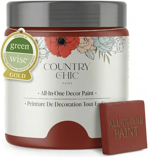 Miniatura 81 de Country Chic Pintura todo en uno estilo tiza para muebles, gabinetes, decoración del hogar, ecológica, acabado mate, imprimación incorporada y capa