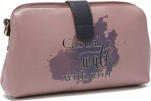 Miniatura 3 de Nicole Lee Cartera plegable con solapa y correa de muñeca desmontable, cartera de mano de noche, múltiples tarjeteros y ventanas de identificación