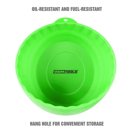 Miniatura 2 de OEMTOOLS 25114 Taza magnética para tuercas, cuencos magnéticos para sujetar tuercas y tornillos, diámetro de taza de 6 pulgadas, imán recubierto que