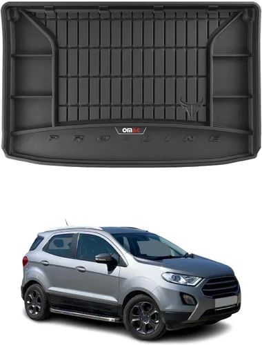 OMAC Alfombrillas de carga prémium para Ford EcoSport 2018-2022 para maletero superior resistente