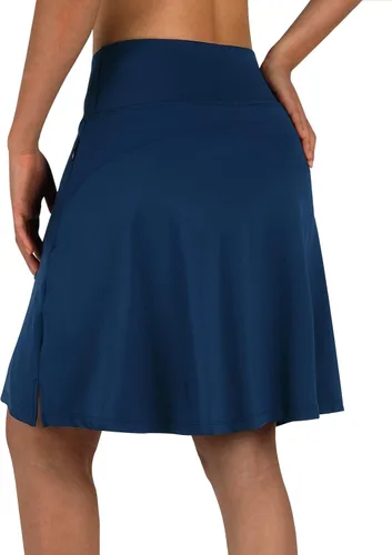Miniatura 45 de ANIVIVO Faldas pantalón para mujer de 20 pulgadas de longitud a la rodilla, faldas deportivas de pickleball para tenis, golf y pickleball