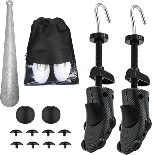 Miniatura 11 de eachway - Estirador de zapatos para hombre y mujer, ajusta el largo y ancho del calzado, para tallas de hombre de EE. UU. de 10 a 13.5
