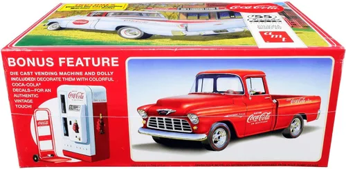 Miniatura 2 de AMT - 1955 Chevy Cameo Pickup (Coca-Cola) (AMT1094/12)