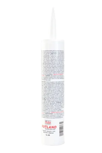 Miniatura 2 de Rutland cartucho de mortero para chimenea, de 10,3 oz. y color gris