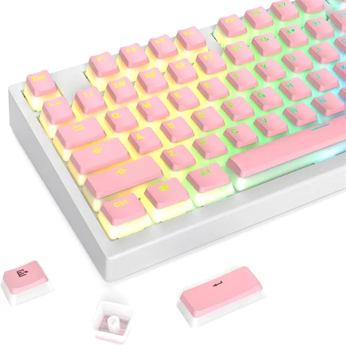 Miniatura 27 de GTSP 61 Teclas 60 Por Ciento, Teclas Ducky One 2 Mini para Teclado Mecánico Perfil OEM RGB PBT Set de Teclas con Extractor de Teclas para Cherry MX