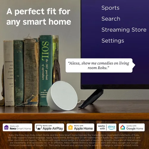Miniatura 8 de Roku Smart TV 2026 - Serie Select de 24 pulgadas, TV HD 720p - Roku TV con control remoto por voz - Televisión LED de pantalla plana con Wi-Fi