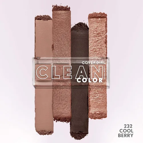 Miniatura 4 de COVERGIRL Clean Fresh Color Clean Sombra de Ojos Cool Berry 232 Baya fresca