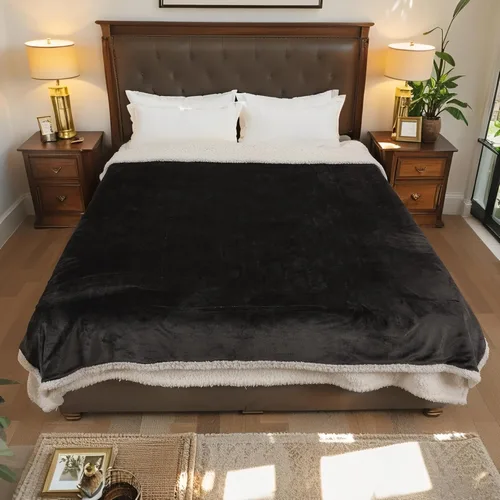 Miniatura 27 de LaffyLo Manta Eléctrica con Calefacción Tamaño Twin 62×84, Franela Transpirable y Lujosa, Regalo Suave y Cálido con Protección contra