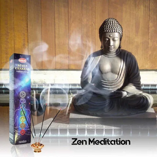 Miniatura 3 de Hem Seven Chakras - Varitas de incienso - Juego variado de 35 varillas (7 paquetes de fragancias) - Incienso aromático para meditación, yoga
