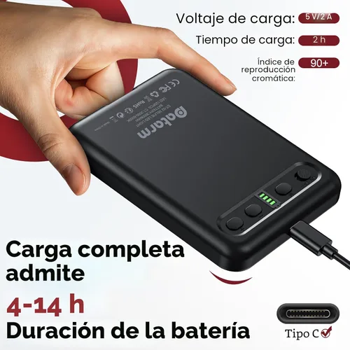 Miniatura 3 de Luz de Selfie Suave Recargable para Teléfono, Cámara, Portátil, Luz LED Portátil de Batería 4-14H para Fotos, Clip de Luz de Teléfono para Selfie