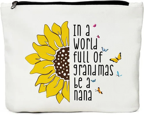 Miniatura 15 de JIUWEIHU Bolsa de maquillaje de playa para verano, kit esencial de supervivencia, bolsa de regalo inspirador para mujeres, varios temas, bolsas