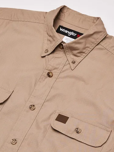 Miniatura 2 de Wrangler Riggs Workwear Camisa de trabajo Ripstop de manga corta para hombre