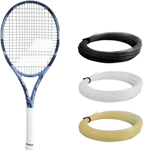 Babolat Pure Drive Lite - Raqueta de tenis de 11ª generación ensartada con intestino Syn de 0.56 oz a tensión de rango medio
