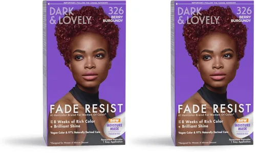 Miniatura 21 de SoftSheen-Carson Dark and Lovely Fade Resist - Tinte permanente y acondicionador para el cabello, de color intenso, azul medianoche 382