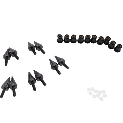 Miniatura 4 de PROCNC Tornillos de Bolos de Espiga para Motocicleta con Parabrisas Compatibles con Honda CBR 600rr 1000rr para Suzuki GSXR 600 750 1000 para Yamaha