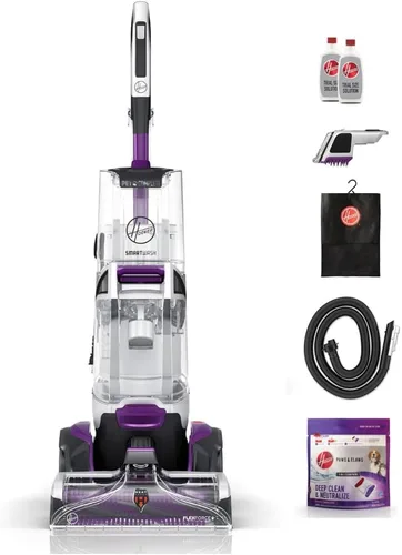 Miniatura 10 de Hoover SmartWash Pet - Máquina Limpiadora Automática de Alfombras para Mascotas con Varita Spot Chaser y Tapete de Almacenamiento, Máquina