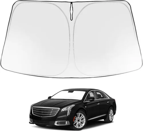 Miniatura 264 de Proadsy Parasol para parabrisas actualizado 2025, ajuste personalizado Dodge RAM 1500 2Dr 2019-2024 2025, 4 capas, plegable, protector de parasol