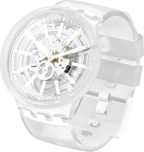 Miniatura 6 de Swatch Swiss Quartz - Correa de silicona transparente