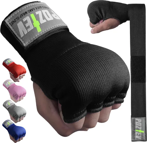 Vendas de mano de boxeo para hombres y mujeres - Vendas rápidas de boxeo, guantes internos, vendas de mano para kickboxing, soporte para nudillos,