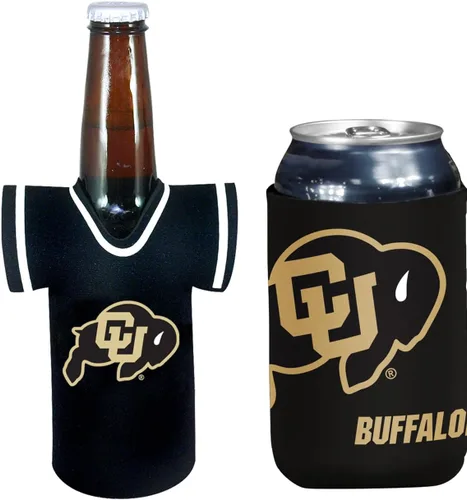 Miniatura 102 de College Team Color Logo Can & Bottle Holder Insulator Beverage Cooler Set