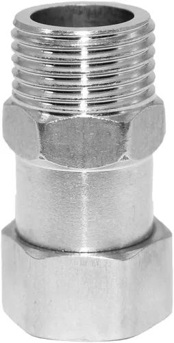 Miniatura 3 de Beduan Conector movible flexible macho de acero inoxidable de 1/2 "G para válvula en ángulo, bidé, rociador, brazo de ducha